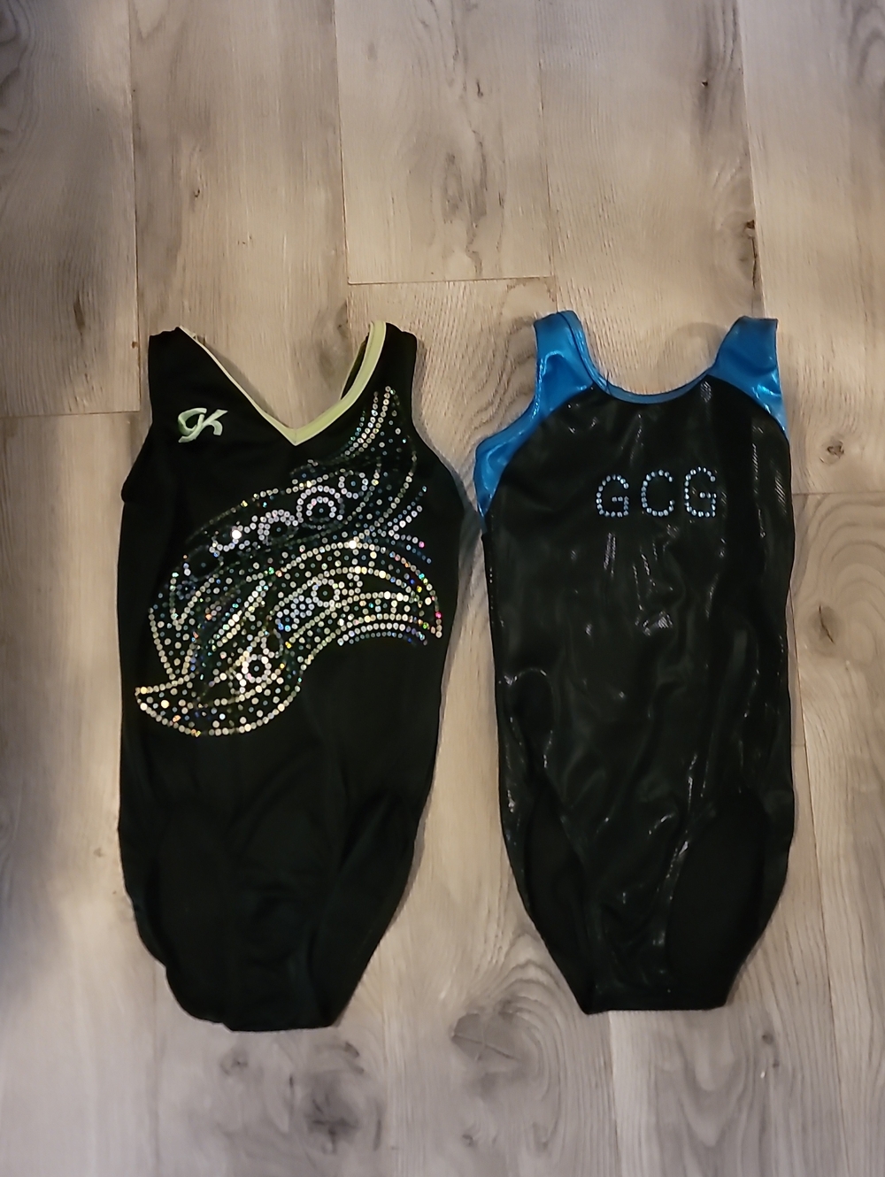 New GK Elite Leotard & Alpha Factor Leotard Child Large
